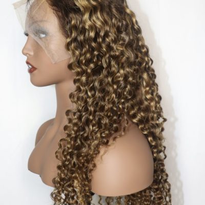 Deep Curl HD Frontal Wig